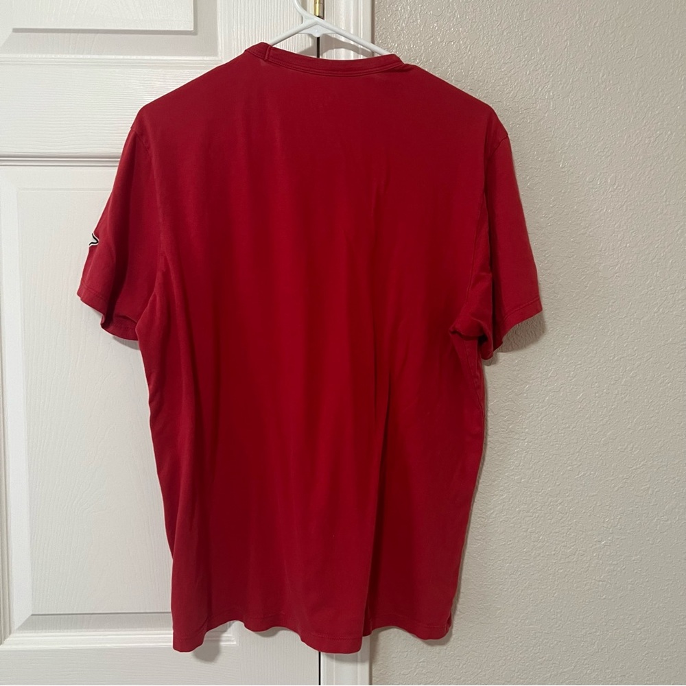 47 Red and Gold Chiefs Short Sleeve Embroidered Tee - Medium - Picture 6 of 6